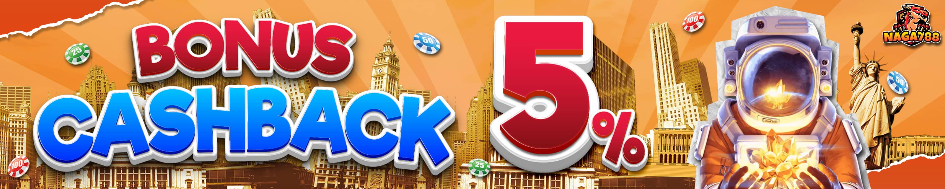 Cashback 5%